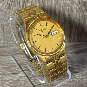 Vintage Gold Seiko DayDate Men’s Watch With New Battery